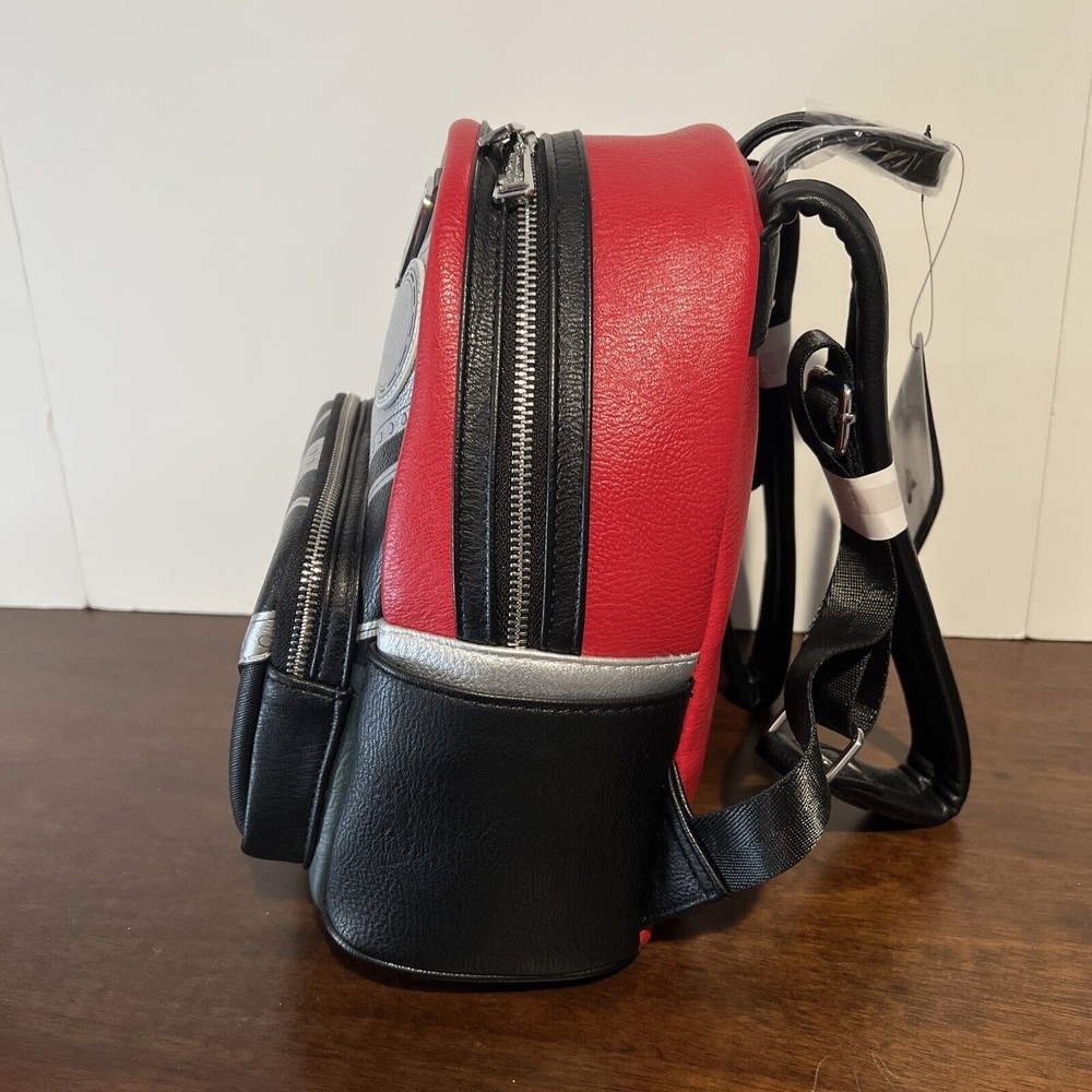 Disney Parks Marvel Loungefly Thor Love and Thunder Mini Backpack NWT Black/Red - Picture 5 of 6
